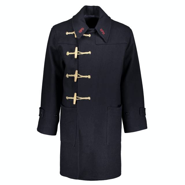 Garments accessioned into the Westminster Menswear Archive: GPO duffle coat (1960s) 