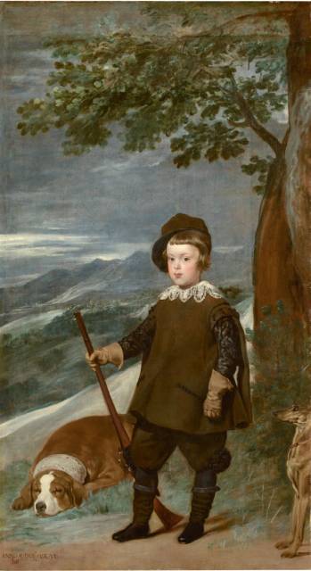 Diego Velazquez, Philip IV in Hunting Dress, 1632-34