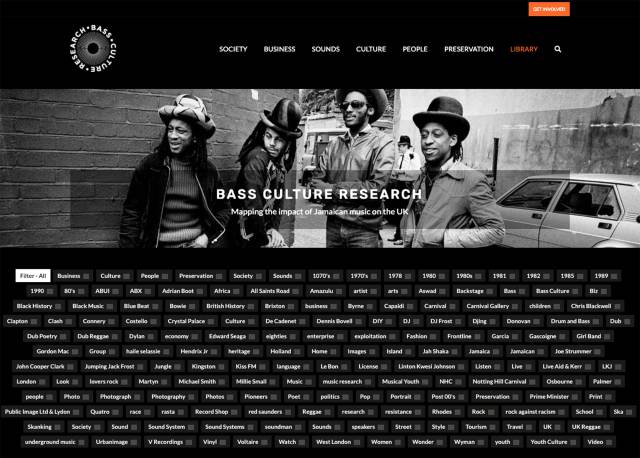 Delve into the heritage via the Library page of the Bass Culture website